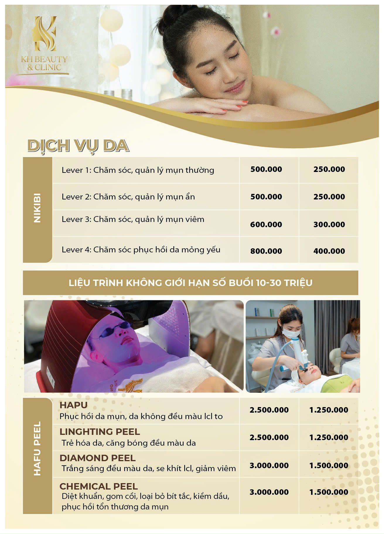 dich vu da Kh spa